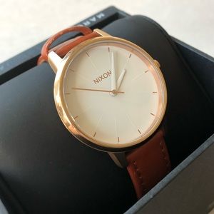 Nixon Kensington Leather Watch